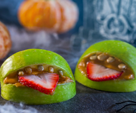 Healthy Treats, No Tricks - Apple bites