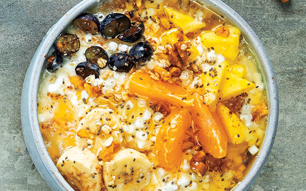 Tropical Cottage Cheese Breakfast Bowl